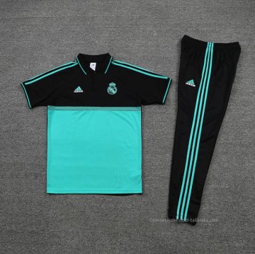Conjunto Polo del Real Madrid 2022-2023 Negro y Verde