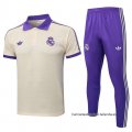 Conjunto Polo del Real Madrid 2025-2026 Amarillo