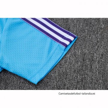 Conjunto Polo del Real Madrid 2025-2026 Azul