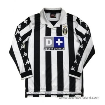 1ª Camiseta Juventus Manga Larga Retro 1999-2000 1ª Camiseta Juventus Manga Larga Retro 1999-2000