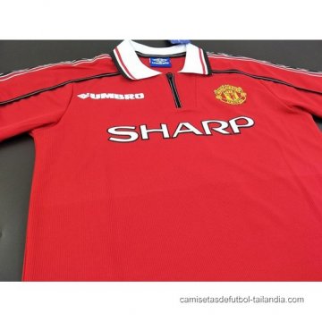 1ª Camiseta Manchester United Retro 1998-1999
