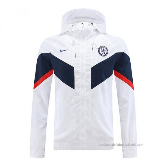 Rompevientos del Chelsea 2022-2023 Blanco - Haga un click en la imagen para cerrar