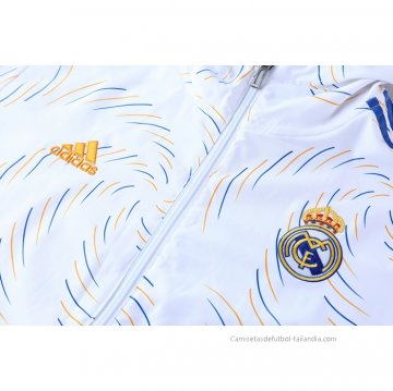 Rompevientos del Real Madrid 2021-2022 Blanco