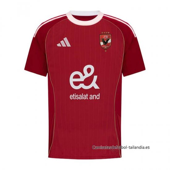 Tailandia 1ª Camiseta Al-Ahly SC 2025-2026 - Haga un click en la imagen para cerrar