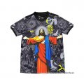 Tailandia Camiseta Brasil Jesus 2025 Negro