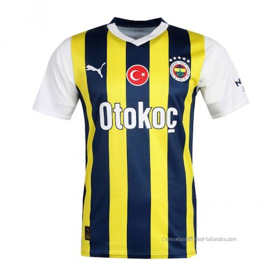 Tailandia 1ª Camiseta Fenerbahce 2023-2024 - Haga un click en la imagen para cerrar