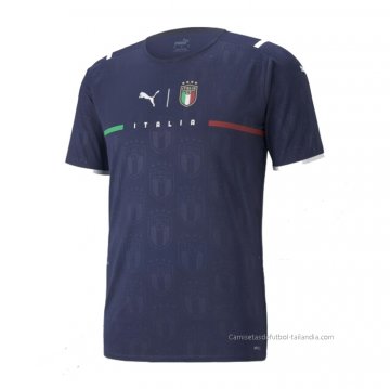 Camiseta Italia Portero 2021 Azul Camiseta Italia Portero 2021 Azul