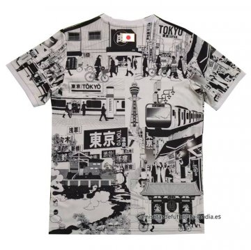 Tailandia Camiseta Japon Anime 2024-2025 Gris