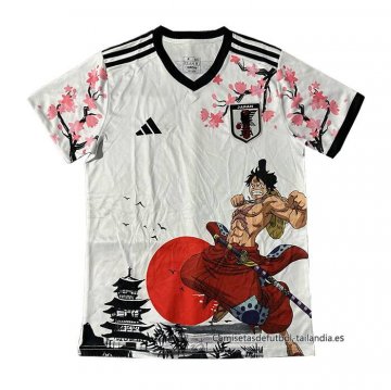 Tailandia 1ª Camiseta Japon PIECE 2025-2026 Blanco Tailandia 1ª Camiseta Japon PIECE 2025-2026 Blanco