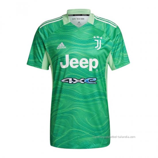 Tailandia Camiseta Juventus Portero 2021-2022 Verde - Haga un click en la imagen para cerrar