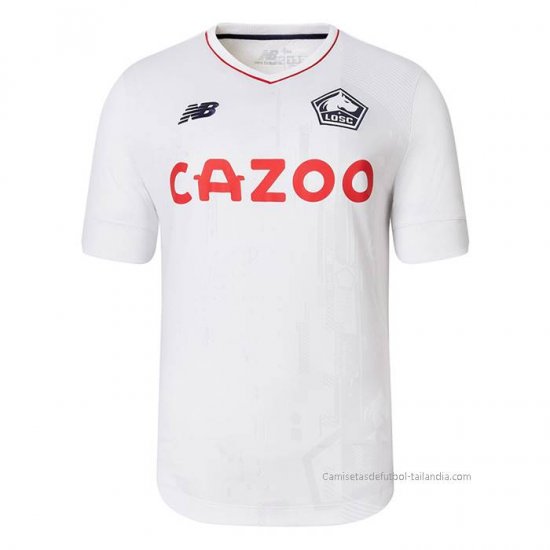 Tailandia 2ª Camiseta Lille 2022-2023 - Haga un click en la imagen para cerrar