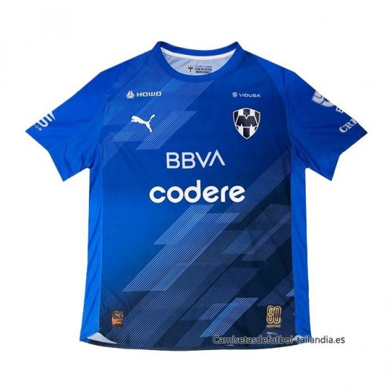 Tailandia Camiseta Monterrey Special 2025-2026 Azul - Haga un click en la imagen para cerrar