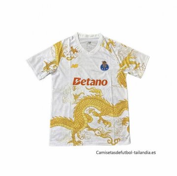 Tailandia Camiseta Porto Special 2025-2026 Blanco Amarillo Tailandia Camiseta Porto Special 2025-2026 Blanco Amarillo