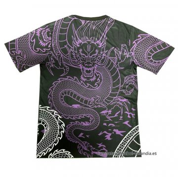 Tailandia Camiseta Real Madrid Dragon 2024-2025 Negro Purpura