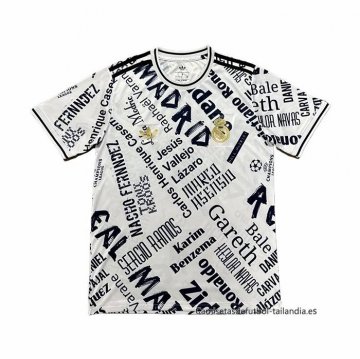 Tailandia Camiseta Real Madrid Special 2025-2026 Blanco Negro Tailandia Camiseta Real Madrid Special 2025-2026 Blanco Negro