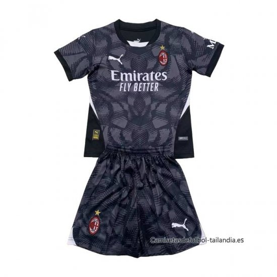 1ª Camiseta AC Milan Portero Nino 2024-2025 - Haga un click en la imagen para cerrar