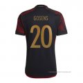2ª Camiseta Alemania Jugador Gosens 2022