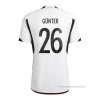 1ª Camiseta Alemania Jugador Gunter 2022