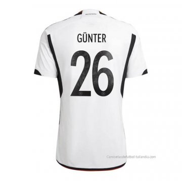 1ª Camiseta Alemania Jugador Gunter 2022 1ª Camiseta Alemania Jugador Gunter 2022