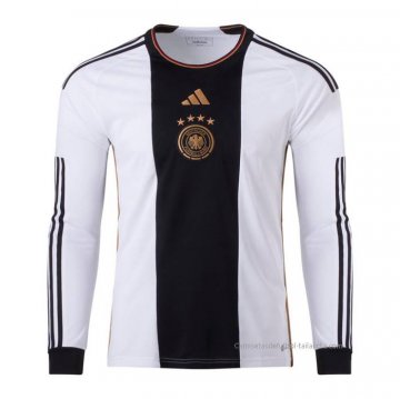 1ª Camiseta Alemania Manga Larga 2022 1ª Camiseta Alemania Manga Larga 2022
