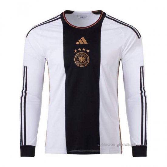 1ª Camiseta Alemania Manga Larga 2022 - Haga un click en la imagen para cerrar