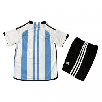 1ª Camiseta Argentina 3 Estrellas Nino 2022