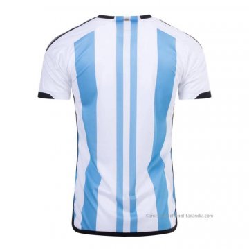 1ª Camiseta Argentina Authentic 3 Estrellas 2022