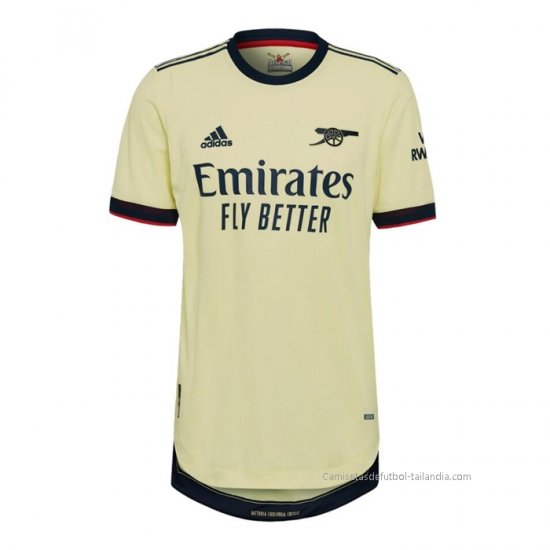 2ª Camiseta Arsenal Authentic 2021-2022 - Haga un click en la imagen para cerrar