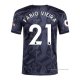 2ª Camiseta Arsenal Jugador Fabio Vieira 2022-2023