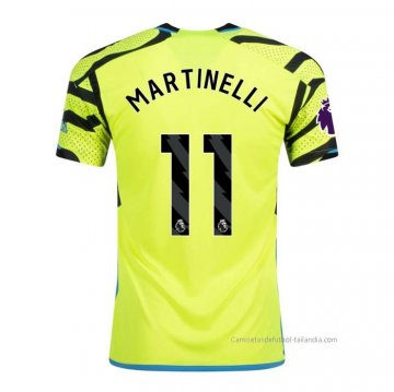 2ª Camiseta Arsenal Jugador Martinelli 2023-2024 2ª Camiseta Arsenal Jugador Martinelli 2023-2024