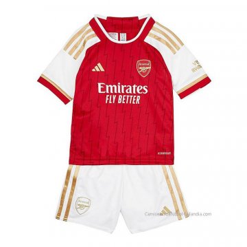 1ª Camiseta Arsenal Nino 2023-2024 1ª Camiseta Arsenal Nino 2023-2024