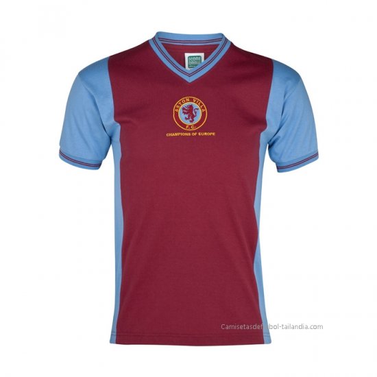 1ª Camiseta Aston Villa Retro 1981-1982 - Haga un click en la imagen para cerrar