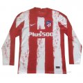 1ª Camiseta Atletico Madrid Manga Larga 2021-2022