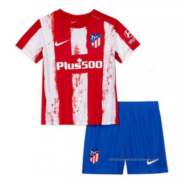 1ª Camiseta Atletico Madrid Nino 2021-2022 1ª Camiseta Atletico Madrid Nino 2021-2022