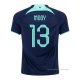 2ª Camiseta Australia Jugador Mooy 2022