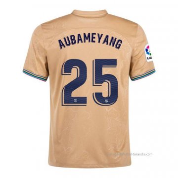 2ª Camiseta Barcelona Jugador Aubameyang 2022-2023