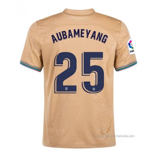 2ª Camiseta Barcelona Jugador Aubameyang 2022-2023 - Haga un click en la imagen para cerrar