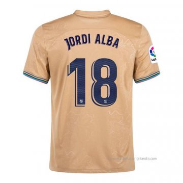 2ª Camiseta Barcelona Jugador Jordi Alba 2022-2023 2ª Camiseta Barcelona Jugador Jordi Alba 2022-2023