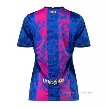 3ª Camiseta Barcelona Mujer 2021-2022