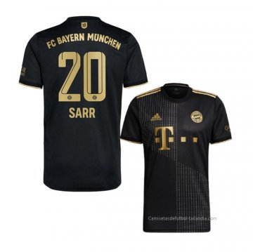 2ª Camiseta Bayern Munich Jugador Sarr 2021-2022 2ª Camiseta Bayern Munich Jugador Sarr 2021-2022