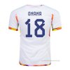 2ª Camiseta Belgica Jugador Onana 2022