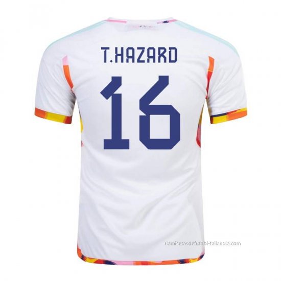 2ª Camiseta Belgica Jugador T.Hazard 2022 - Haga un click en la imagen para cerrar
