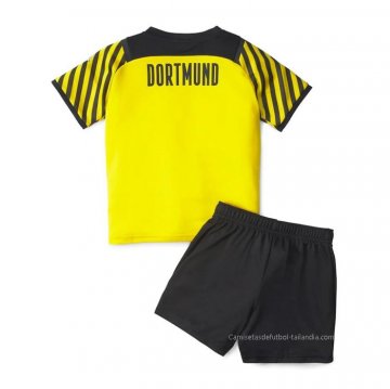 1ª Camiseta Borussia Dortmund Nino 2021-2022