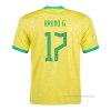 1ª Camiseta Brasil Jugador Bruno G. 2022