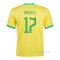 1ª Camiseta Brasil Jugador Bruno G. 2022