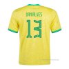 1ª Camiseta Brasil Jugador Dani Alves 2022