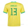 1ª Camiseta Brasil Jugador Dani Alves 2022
