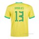 1ª Camiseta Brasil Jugador Dani Alves 2022