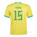 1ª Camiseta Brasil Jugador Fabinho 2022