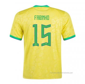1ª Camiseta Brasil Jugador Fabinho 2022